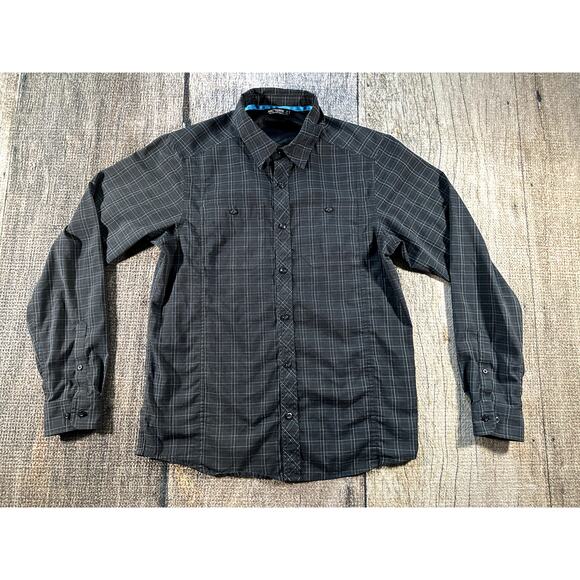 Vintage Arcteryx Flannel Long Sleeve Button Up Casual Small Plaid - Picture 1 of 11